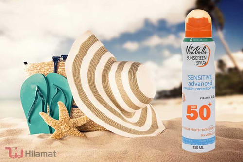 اسپری 150 میل ضد آفتاب SPF ۵۰ ویتابلا ایتالیایی