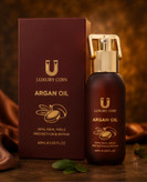 روغن تقویت کننده مو و ابرو آرگان برند لاکچری کوین فرانسوی