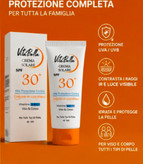 کرم ضد آفتاب spf۳۰ بی رنگ حجم ۴۰ میل برند ویتابلا ایتالیایی