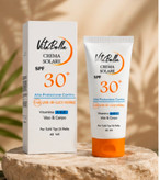کرم ضد آفتاب spf۳۰ بی رنگ حجم ۴۰ میل برند ویتابلا ایتالیایی